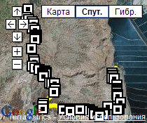 Просмотреть маршрут на карте Google Maps
